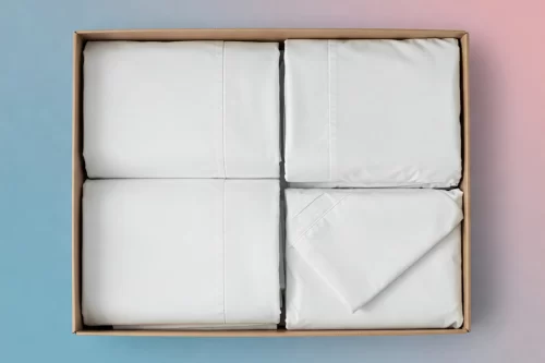 סט מצעים + מגן מזרן