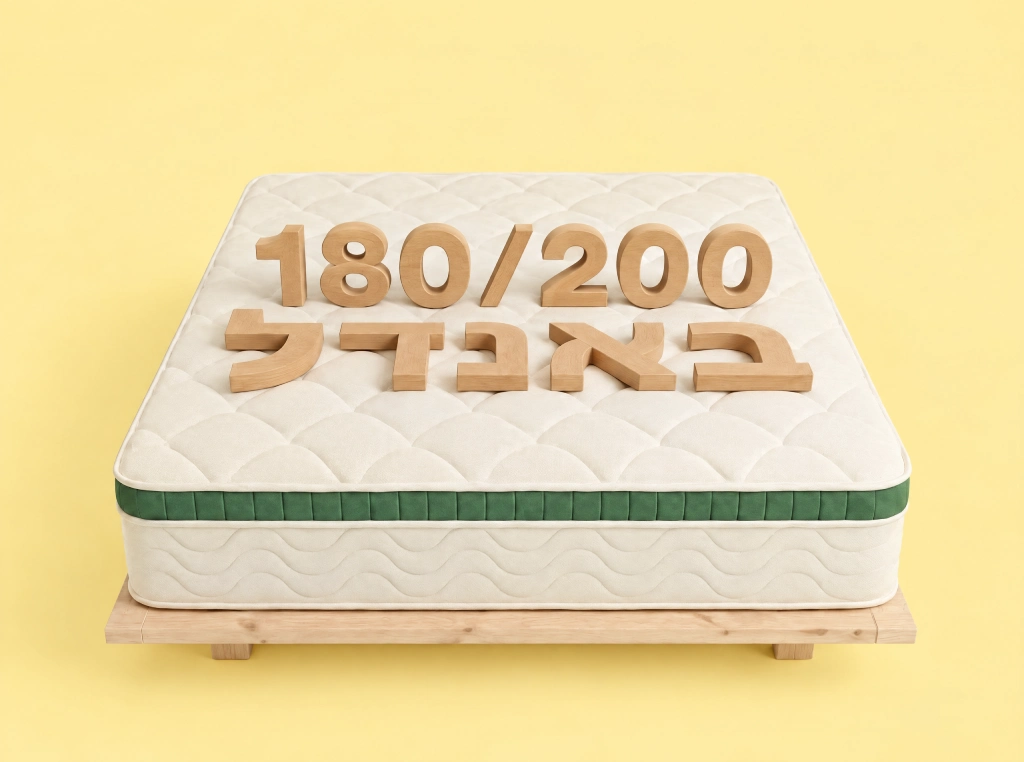 מזרן + בסיס/מיטה 180/200